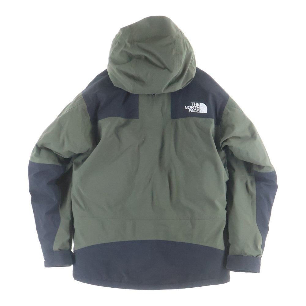 THE NORTH FACE(ザノースフェイス) 22AW GORE-TEX MOUNTAIN DOWN JACKET ゴアテックス マウンテン ジップアップ ダウンジャケット カーキ ND92237