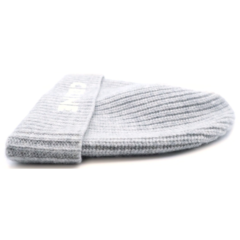CELINE(セリーヌ) Wool Beanie ロゴ ワッチ ウールニットビーニー 帽子 クリーム 2A25R423P レディース