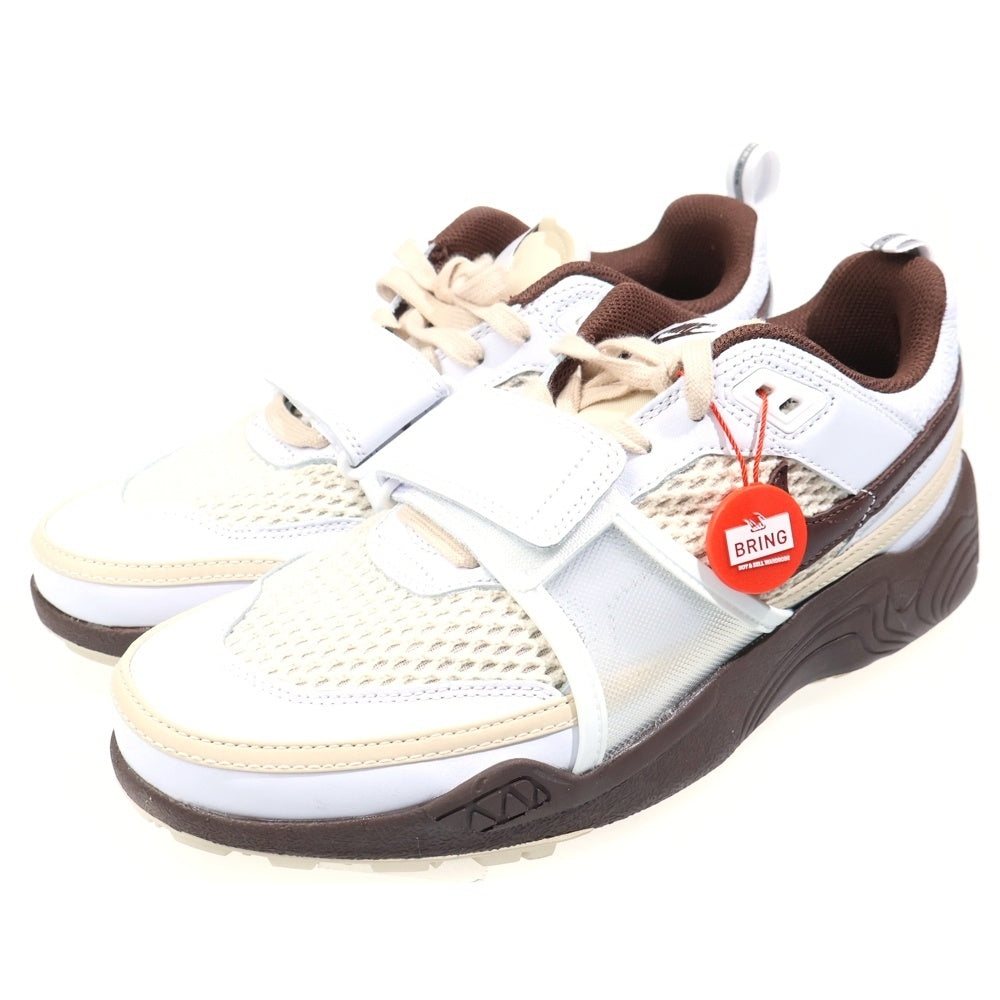 NIKE(ナイキ) ×TRAVIS SCOTT Zoom Field Jaxxトラヴィススコット ズームフィールドジャックス ローカットスニーカー ブラウン/ホワイト US9/27cm HQ3073-100