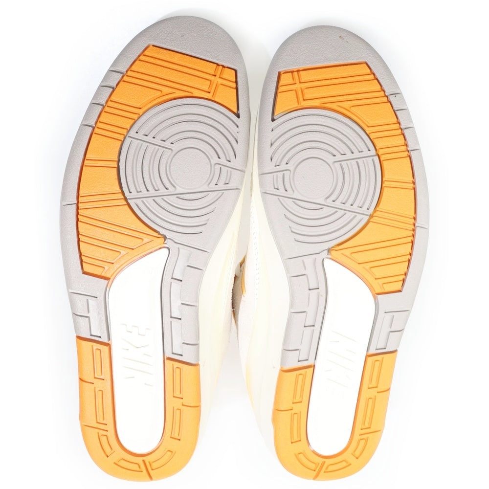 NIKE(ナイキ) Air Jordan 2 Low Craft エアージョーダン2 ロー クラフト ローカットシューズ スニーカー ホワイト/オレンジ US10/28cm DV9956-118