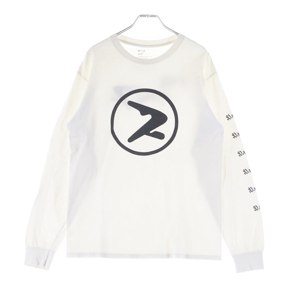 NEXUS7(ネクサスセブン) L/S Tee オマージュデザイン 両面プリント クルーネック長袖Tシャツ カットソー ホワイト