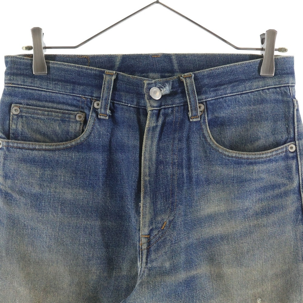 ELECTRIC COTTAGE(エレクトリックコテージ) 90s DENIM PANTS VINTAGE 初期 布パッチ 赤耳ポケット ジッパーフライ デニムパンツ ジーンズ インディゴ