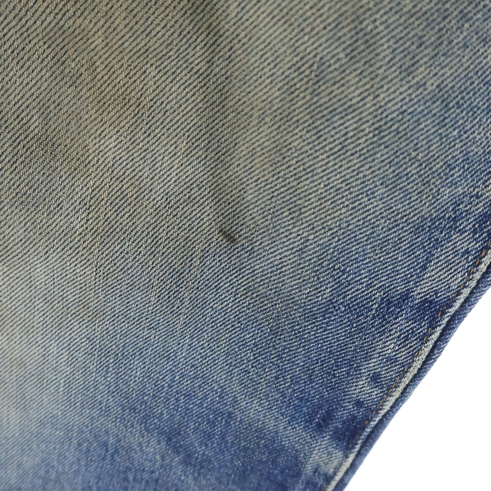 ELECTRIC COTTAGE(エレクトリックコテージ) 90s DENIM PANTS VINTAGE 初期 布パッチ 赤耳ポケット ジッパーフライ デニムパンツ ジーンズ インディゴ