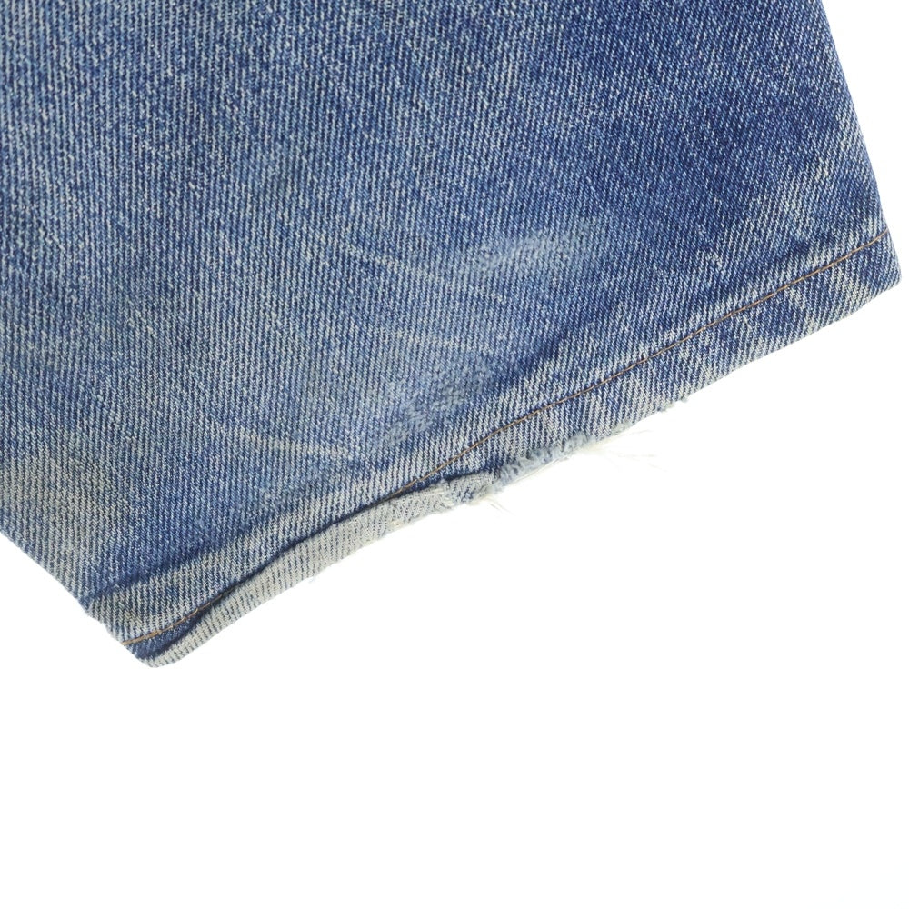 ELECTRIC COTTAGE(エレクトリックコテージ) 90s DENIM PANTS VINTAGE 初期 布パッチ 赤耳ポケット ジッパーフライ デニムパンツ ジーンズ インディゴ