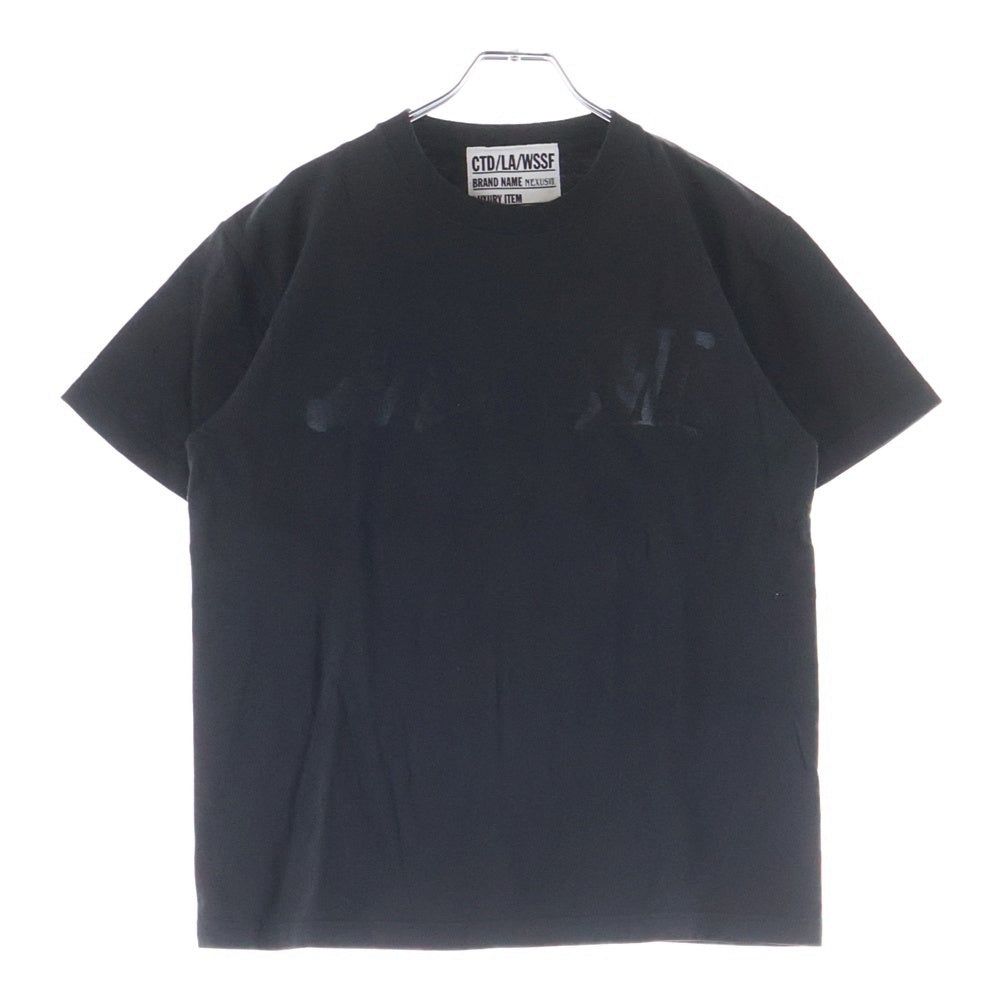 NEXUS7(ネクサスセブン) 2016 × 平田弘史 15th Anniversary S/S Tee 英字 ロゴ プリント クルーネック半袖Tシャツ カットソー チャコール