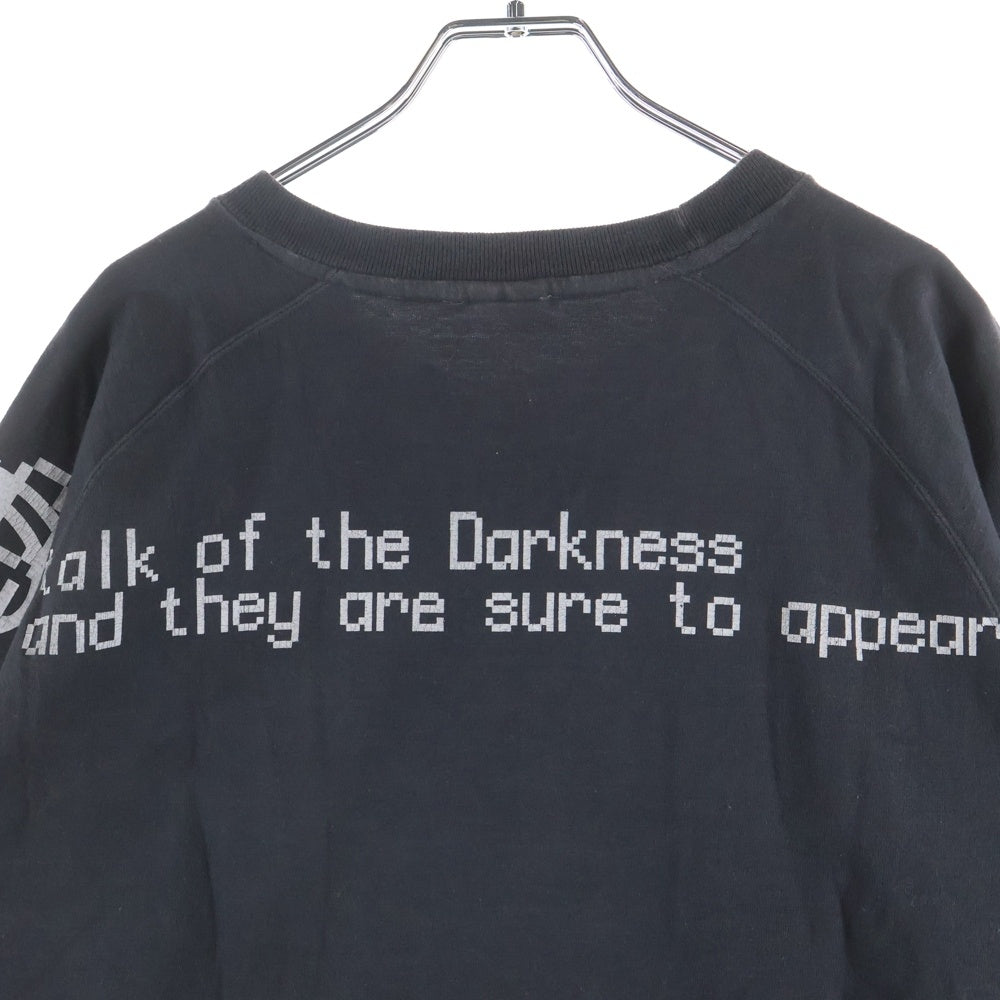 VINTAGE(ヴィンテージ) 00s TAR VOLUME WARNING JUNK S/S Tee ティーエーアール 両面プリント クルーネック半袖Tシャツ カットソー ブラック