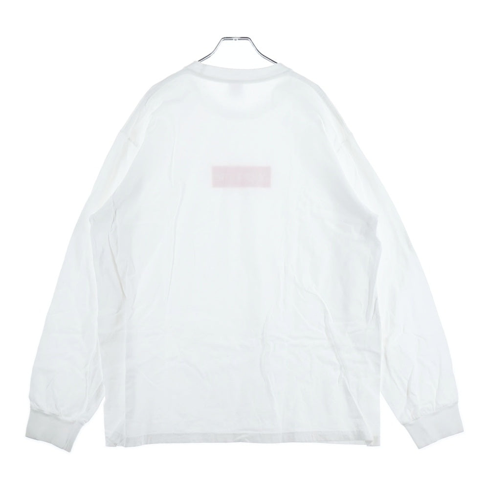 SUPREME(シュプリーム) 20AW Box Logo L/S Tee ボックスロゴ クルーネック長袖Tシャツ カットソー ホワイト
