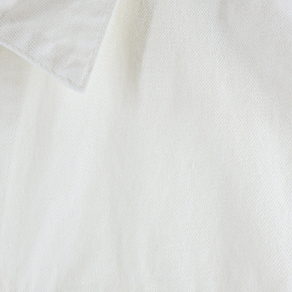 BALENCIAGA(バレンシアガ) 20SS バックロゴプリント デニム トラッカージャケット ホワイト 571322 TDW04