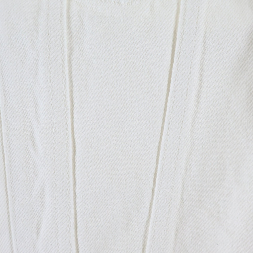 BALENCIAGA(バレンシアガ) 20SS バックロゴプリント デニム トラッカージャケット ホワイト 571322 TDW04