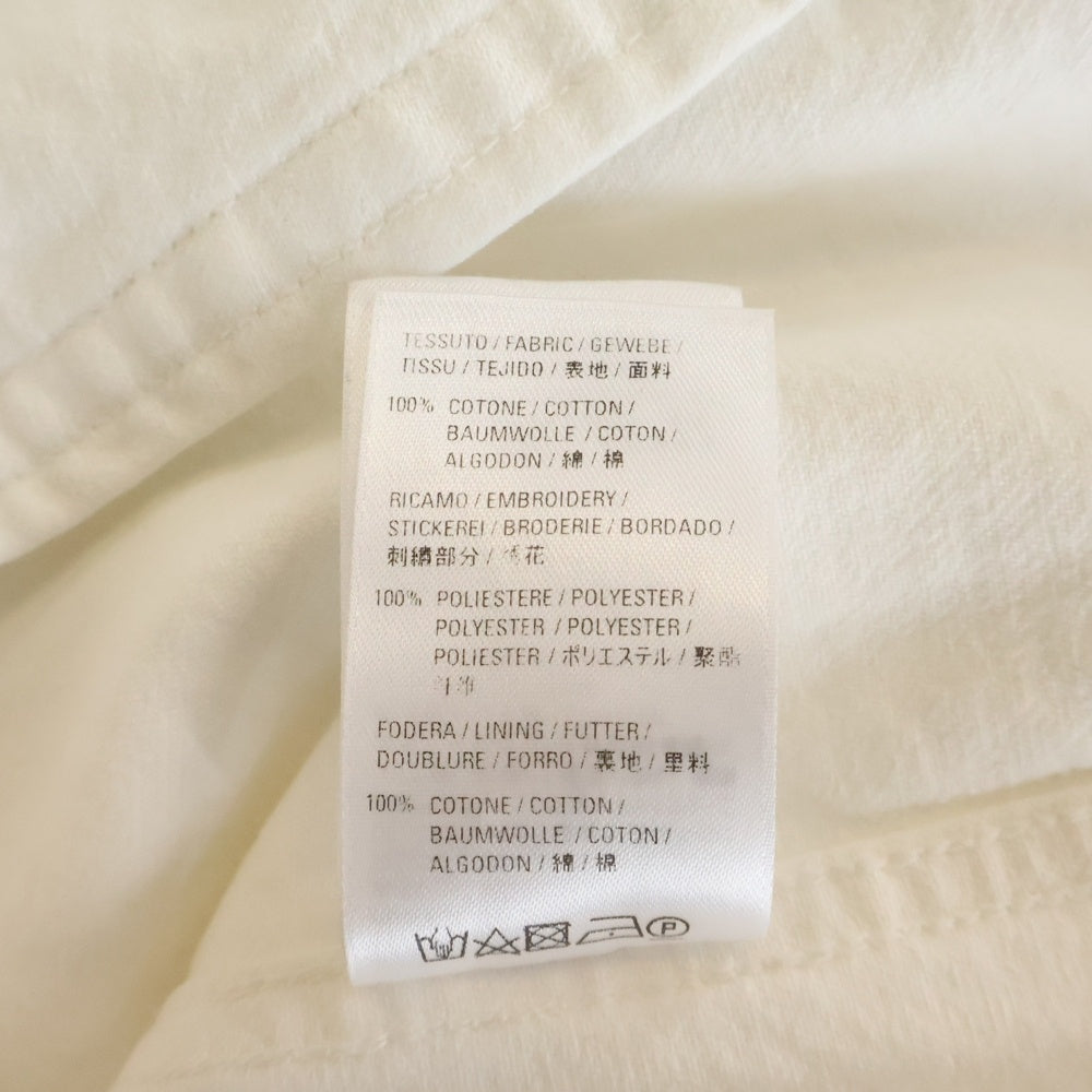 BALENCIAGA(バレンシアガ) 20SS バックロゴプリント デニム トラッカージャケット ホワイト 571322 TDW04