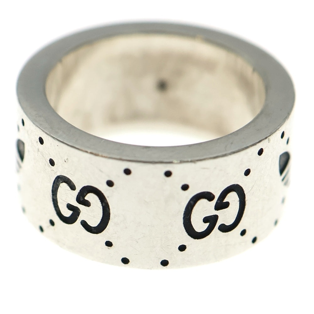 GUCCI(グッチ) ×ADIDAS エングレービングリング シルバー