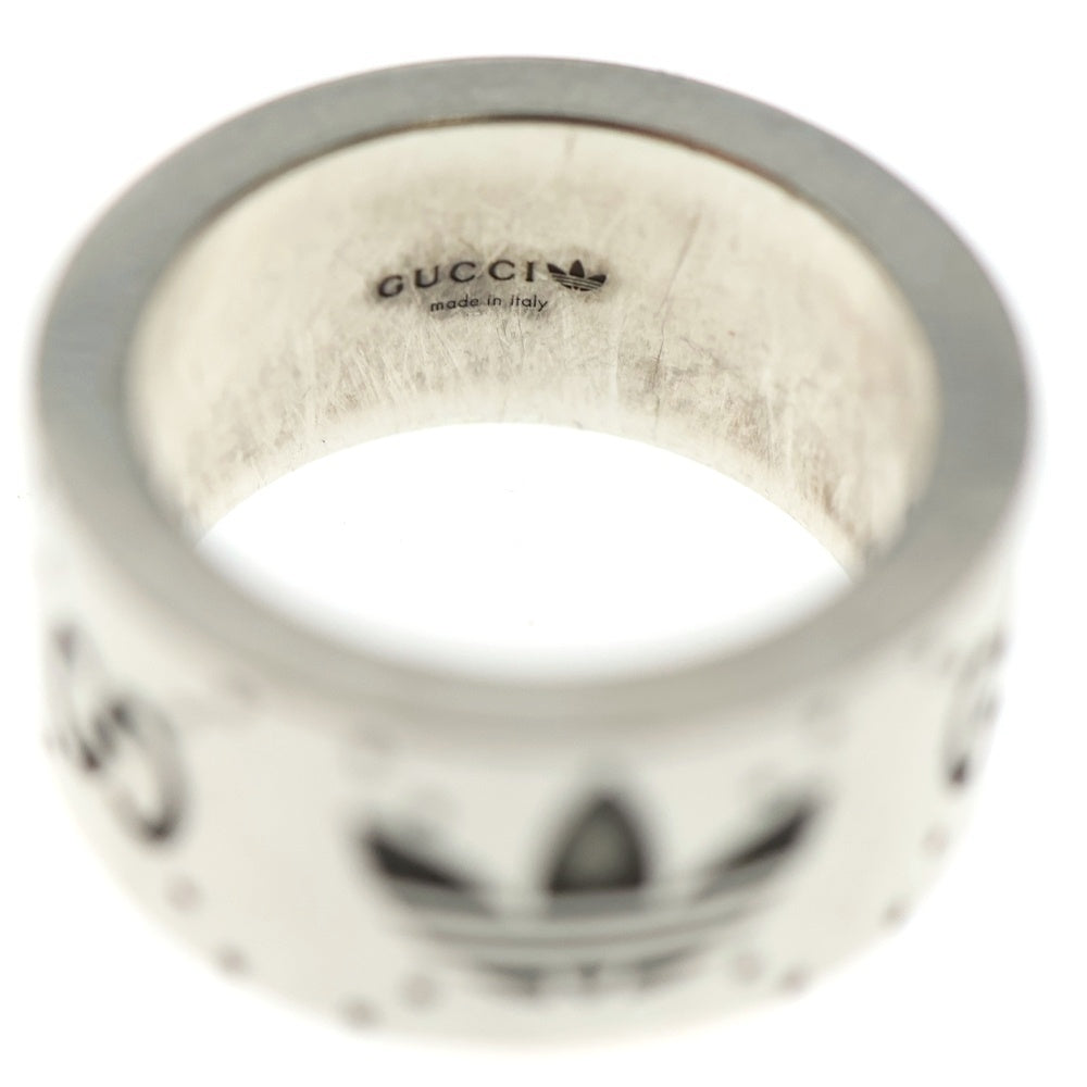 GUCCI(グッチ) ×ADIDAS エングレービングリング シルバー