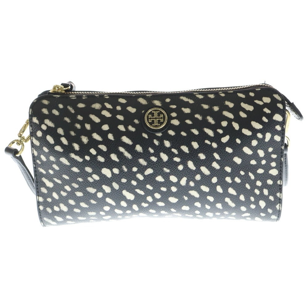 TORY BURCH(トリー バーチ) Crossbody Bag ブラックレオパード ショルダーバッグ ブラック レディース