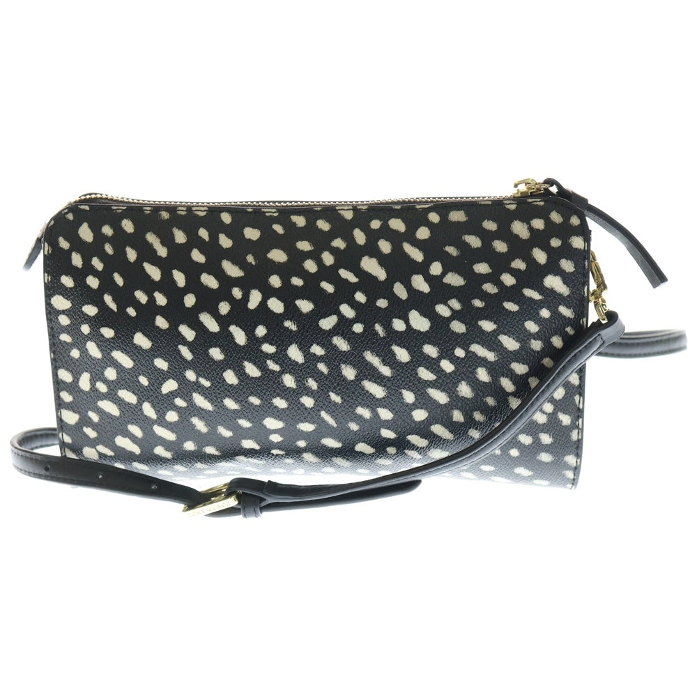TORY BURCH(トリー バーチ) Crossbody Bag ブラックレオパード ショルダーバッグ ブラック レディース