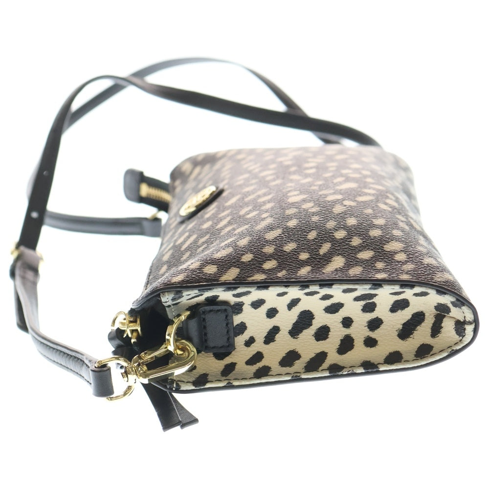 TORY BURCH(トリー バーチ) Crossbody Bag ブラックレオパード ショルダーバッグ ブラック レディース