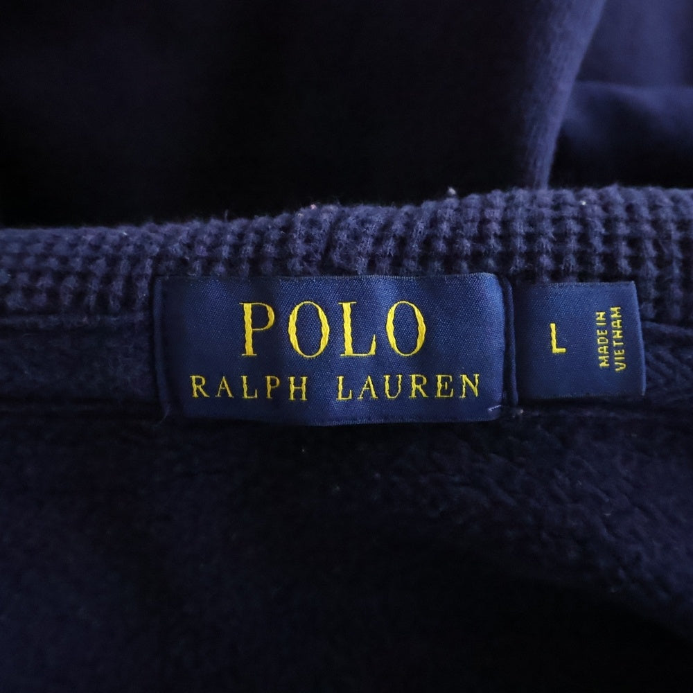 POLO RALPH LAUREN(ポロラルフローレン) スモールポニー刺繍 ジップアップ フーディーパーカー ネイビー