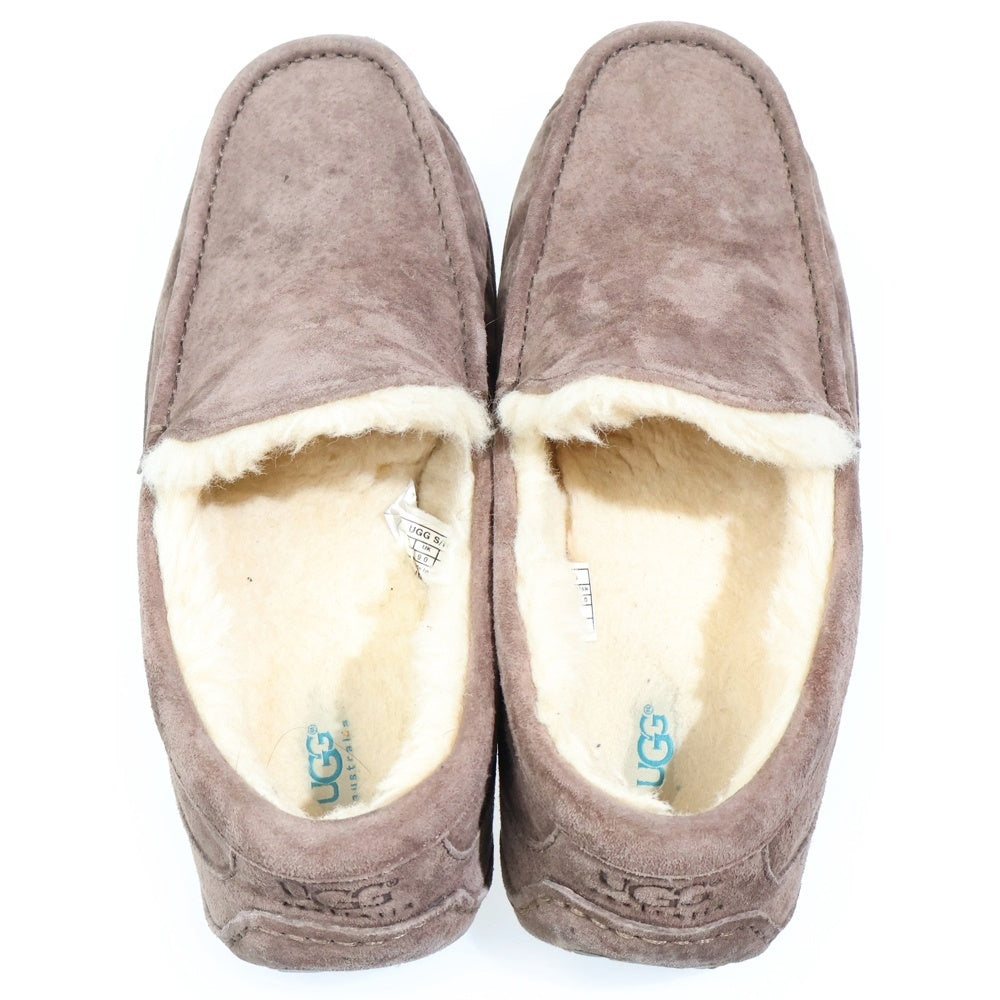 UGG(アグ) ASCOT アスコット モカシン スエード スリッポン ベージュ US10/28.5cm 5775
