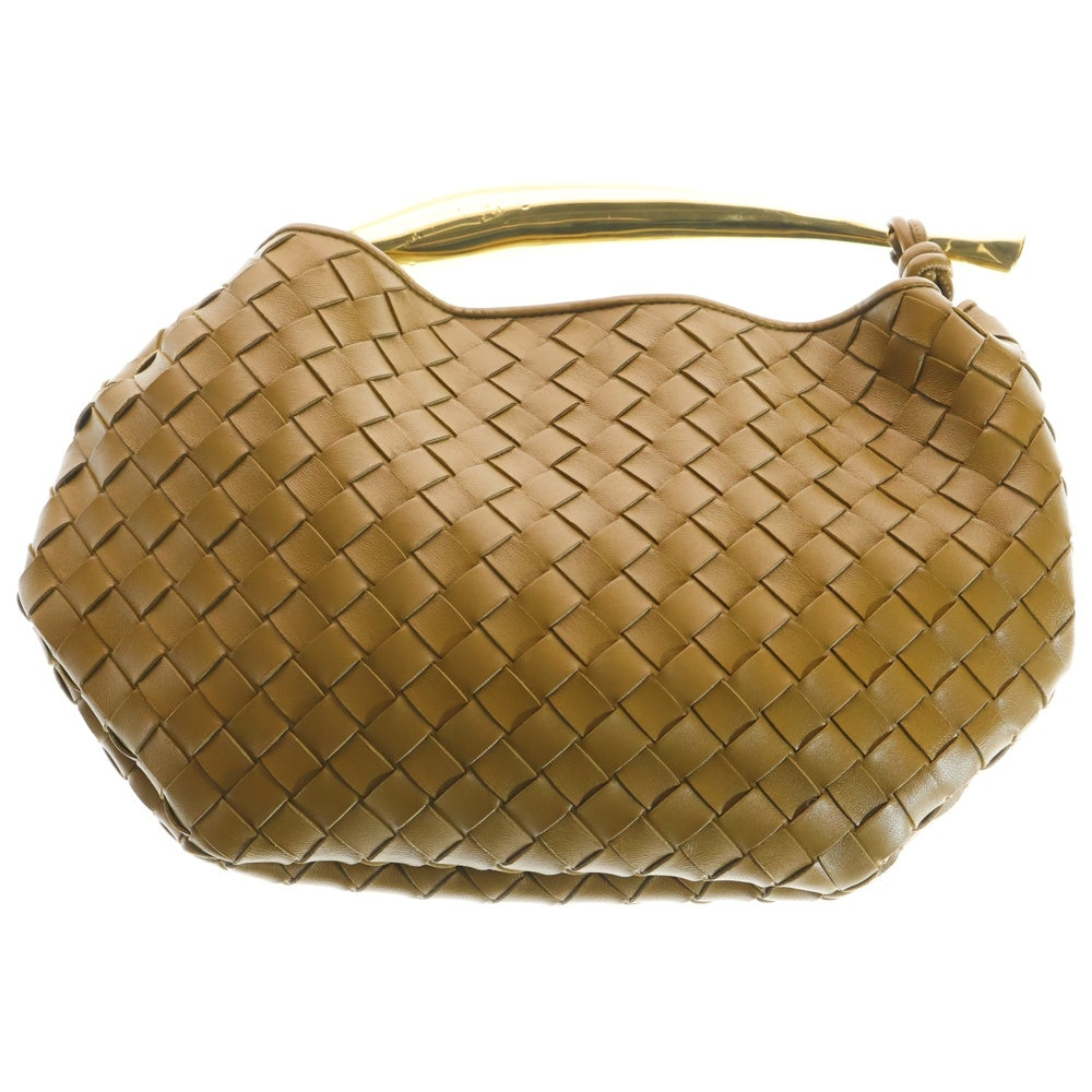 BOTTEGA VENETA(ボッテガヴェネタ) Sardine 2WAY クラシックサーディン イントレチャート レザー ショルダーバッグ ハンドバッグ ブラウン 716082 レディース