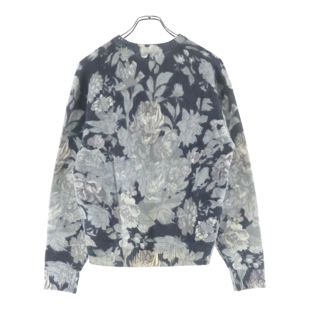 SUPREME(シュプリーム) 19SS Printed Floral Angora Sweater フローラル プリント アンゴラ クルーネックニットセーター グレー