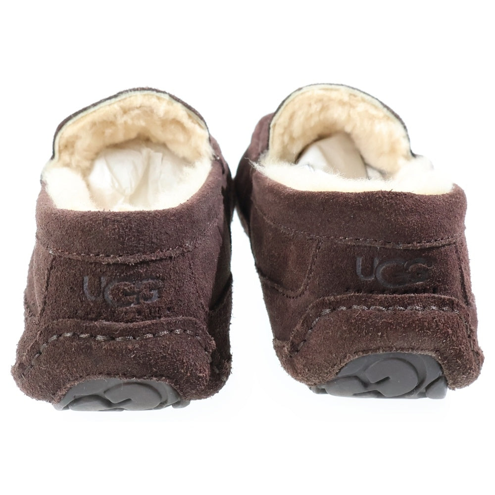 UGG(アグ) Ascot アスコット ファー ムートンレザー ローファー ブラウン UB06318
