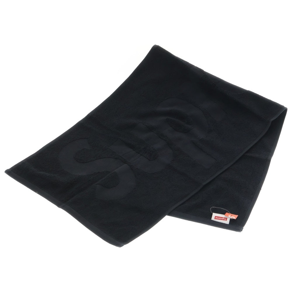 SUPREME(シュプリーム) 23SS Tonal Logo Towel トーナルロゴ ビーチタオル ブラック