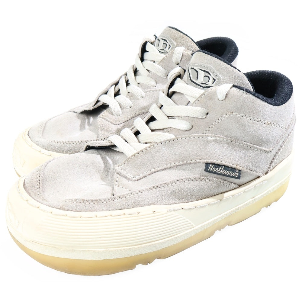NORTHWAVE(ノースウェーブ) 90s CREAM CANVAS オリジナル クリーム キャンバス ローカットスニーカー グレー