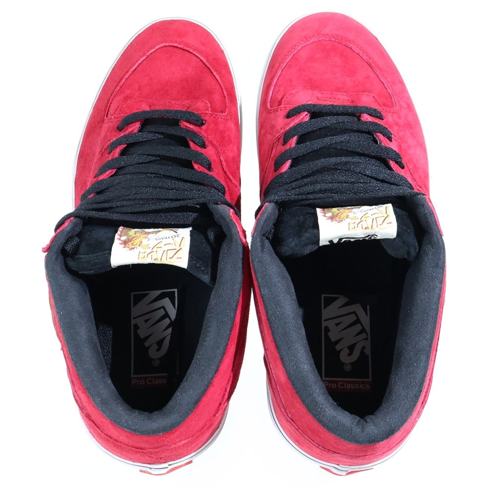 VANS(ヴァンズ) 20 YEARS ANNIVERSARY HALF CAB PRO 20周年記念 ハーフキャブ キャバレロ プロ ローカットスニーカー レッド US9.5/27.5cm VN-0HAV6XA