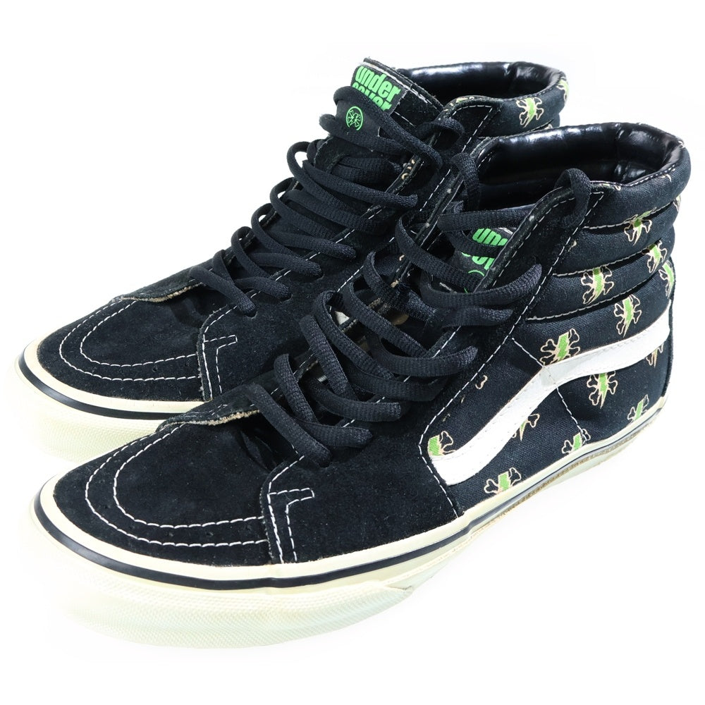 VANS(ヴァンズ) 90s × UNDERCOVER SK8-HI アンダーカバー サンダーボーン柄 スケートハイ ハイカットスニーカー ブラック US10/28cm V38-Z647