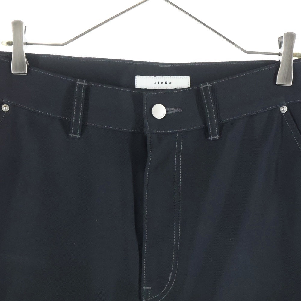 Jieda(ジエダ) DOUBLE KNEE PANTS ダブルニー ペインターパンツ ブラック