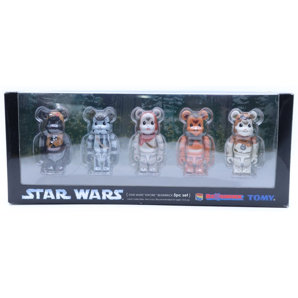 MEDICOM TOY(メディコムトイ) 2007×STAR WARS EWORK BE@RBRICK 100% 5pc SET MEDICOM TOY EXHIBITION 2007限定 スターウォーズ イウォーク ベアブリック 100%