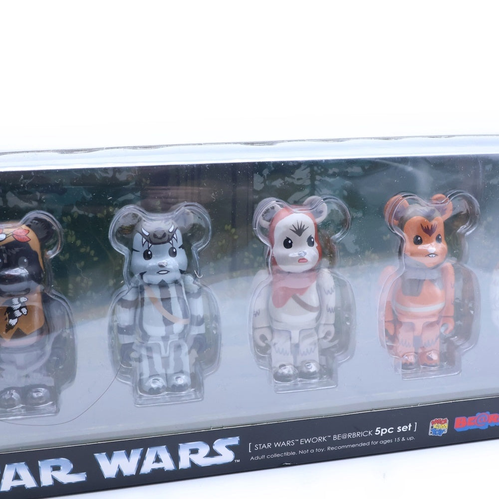 MEDICOM TOY(メディコムトイ) 2007×STAR WARS EWORK BE@RBRICK 100% 5pc SET MEDICOM TOY EXHIBITION 2007限定 スターウォーズ イウォーク ベアブリック 100%