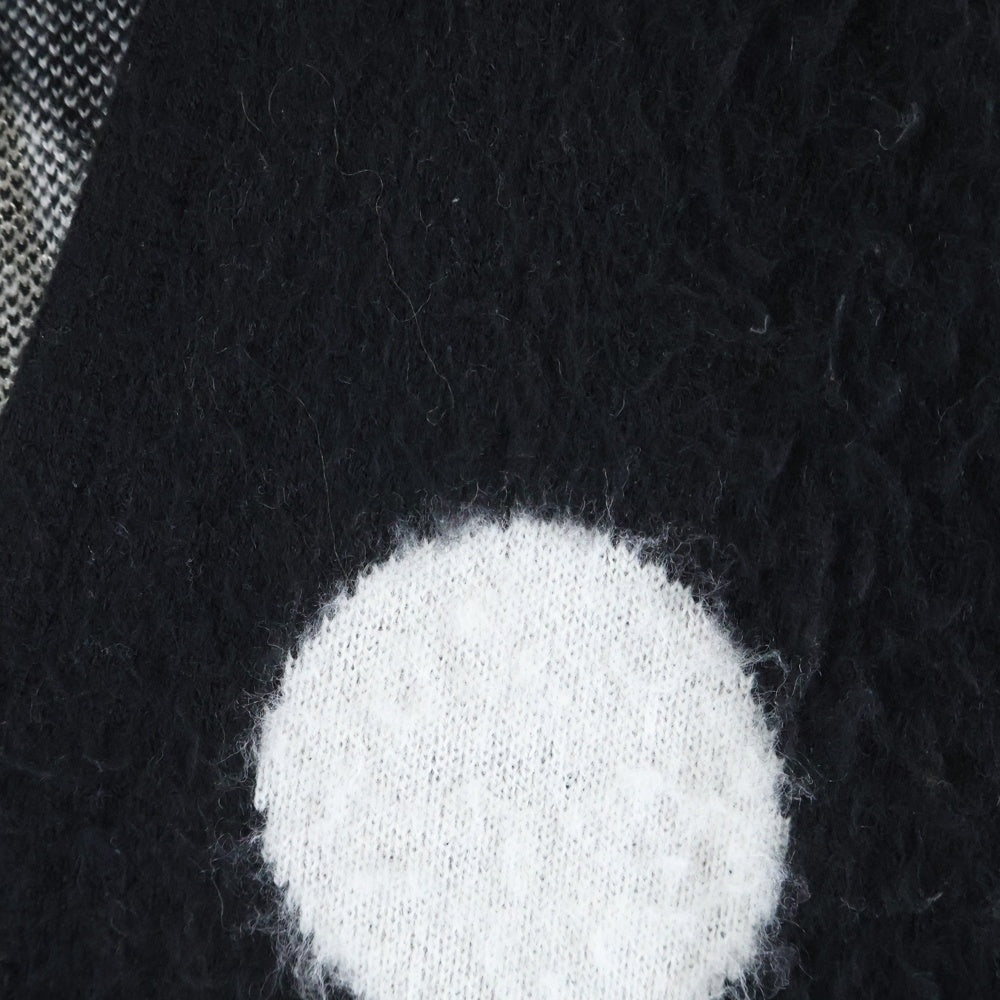 SUPREME(シュプリーム) 20SS Brushed Polka Dot Cardigan ブラッシュド ポルカドット カーディガン ブラック