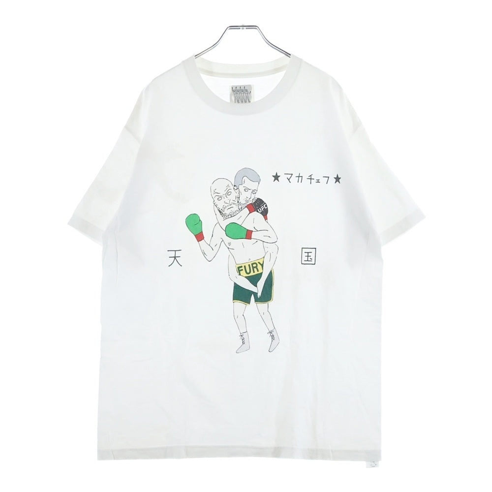 WACKO MARIA(ワコマリア) 世界平和プロジェクト ロゴプリント 半袖Tシャツカットソー ホワイト