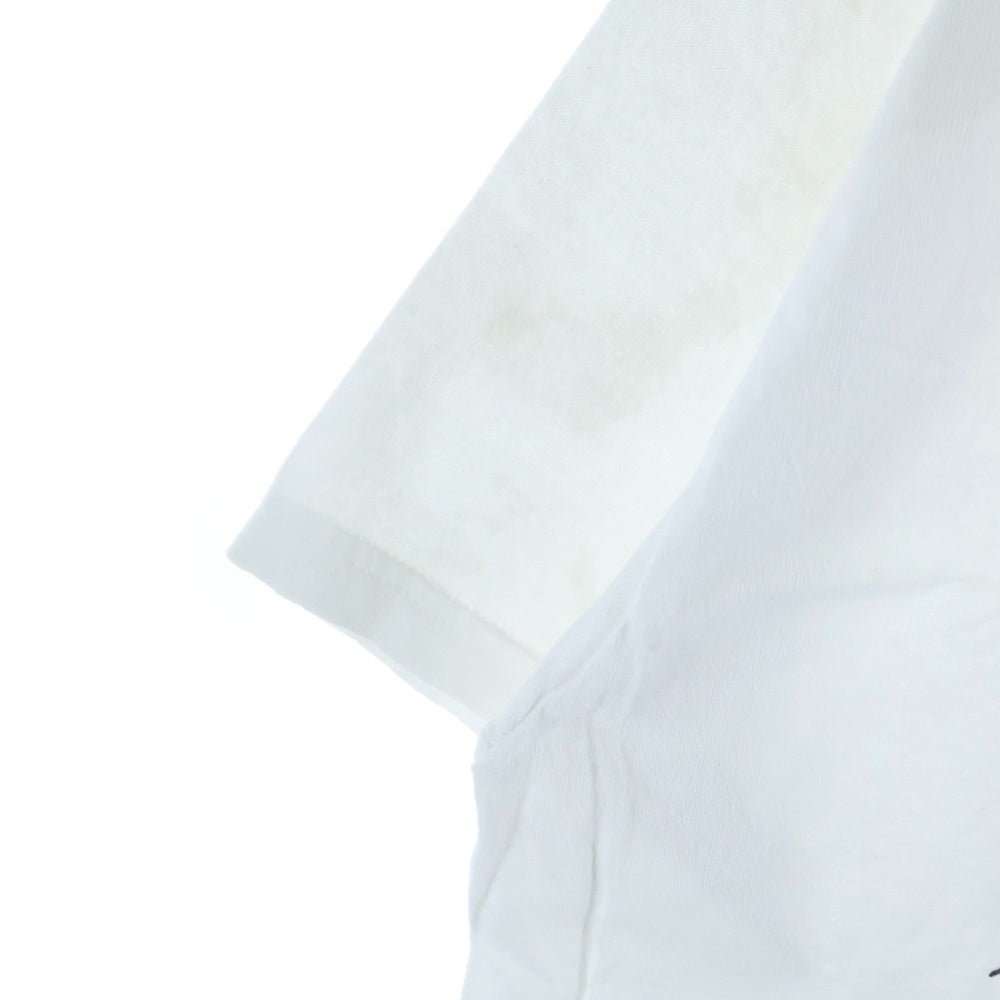 WACKO MARIA(ワコマリア) 世界平和プロジェクト ロゴプリント 半袖Tシャツカットソー ホワイト