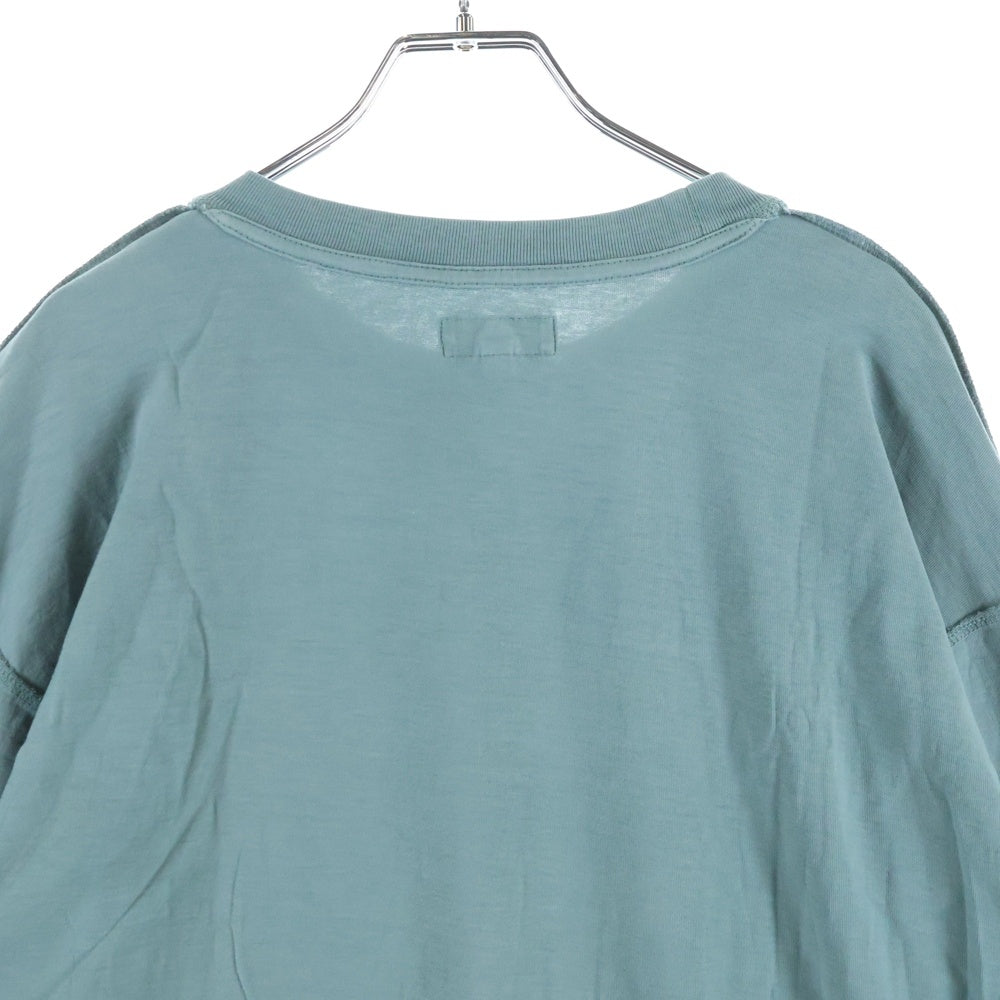 STUSSY(ステューシー) Lazy Ls レイジー クルーネック長袖Tシャツ グリーン 1140333