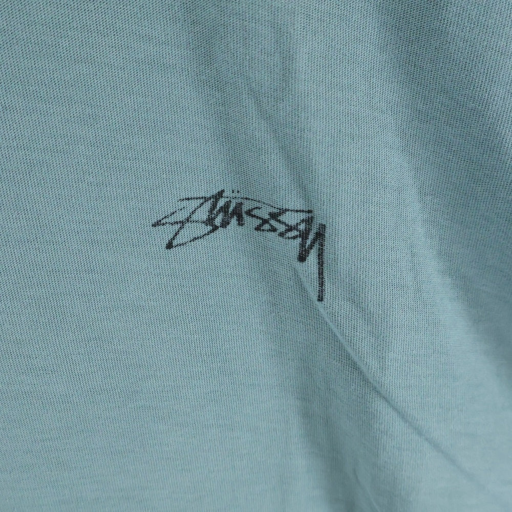 STUSSY(ステューシー) Lazy Ls レイジー クルーネック長袖Tシャツ グリーン 1140333