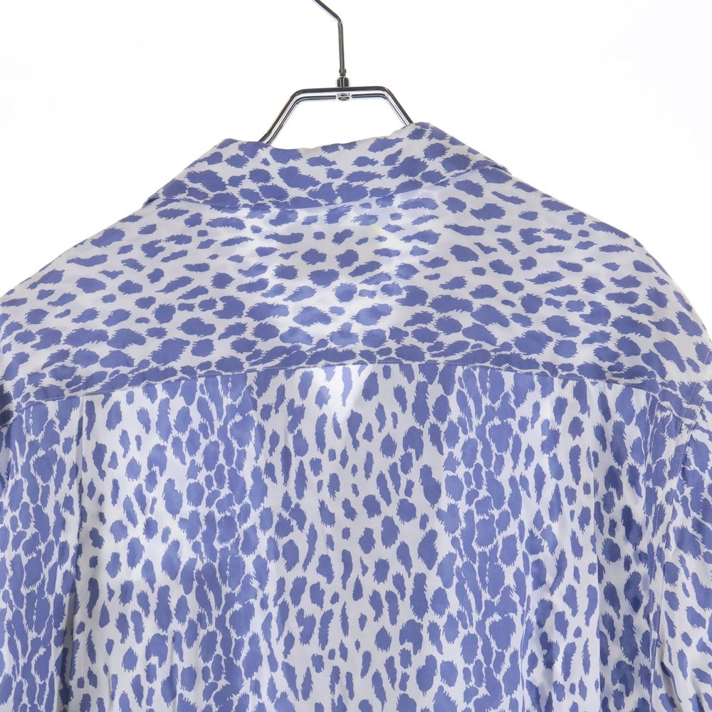 WACKO MARIA(ワコマリア) 23SS Leopard Open Collar Shit レオパード オープン カラーシャツ ネイビー 23SS-WMS-HI01