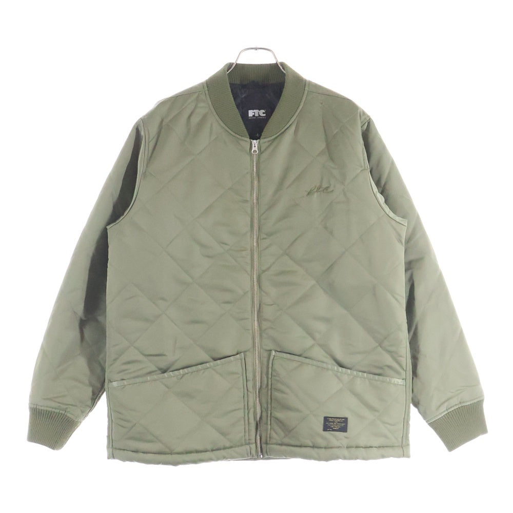 FTC(エフシーティー) 19AW QUILTED WORK JACKET ロリータ キルティング バッグプリント ワークジャケット カーキ FTC019AWJ08