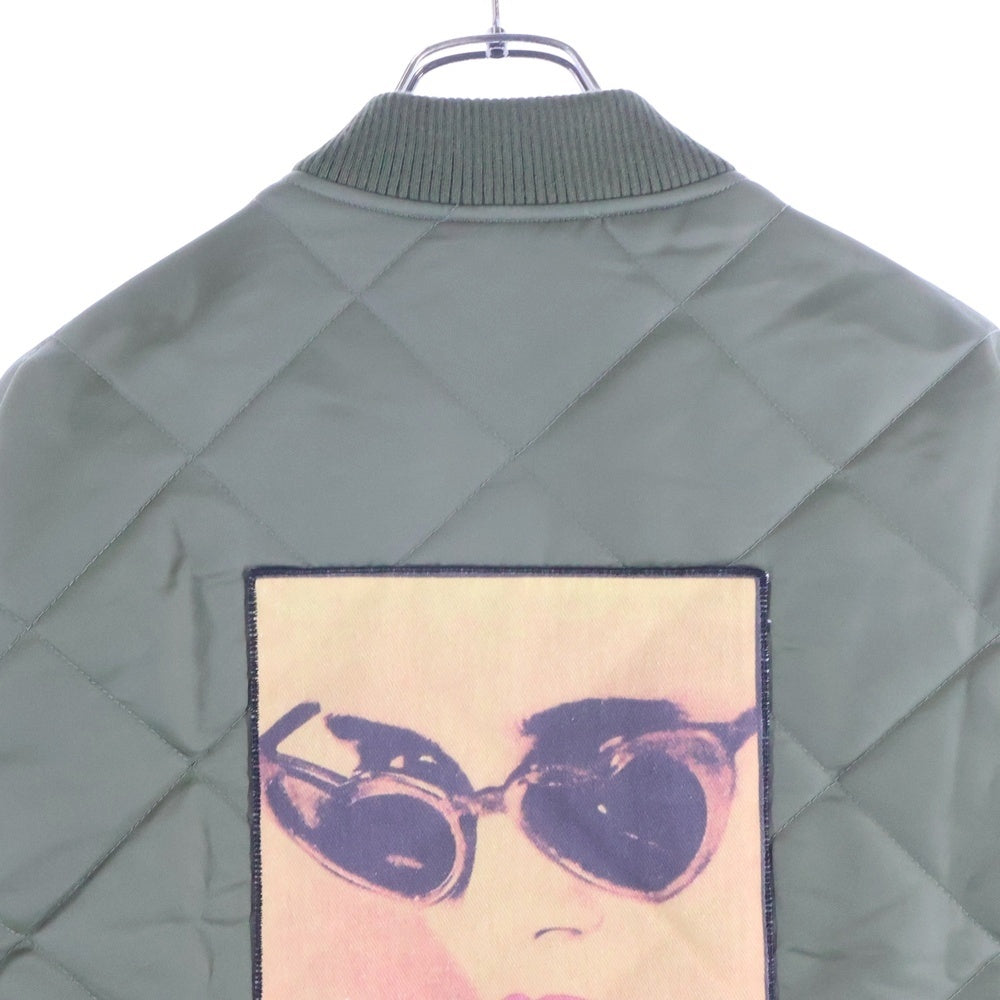 FTC(エフシーティー) 19AW QUILTED WORK JACKET ロリータ キルティング バッグプリント ワークジャケット カーキ FTC019AWJ08