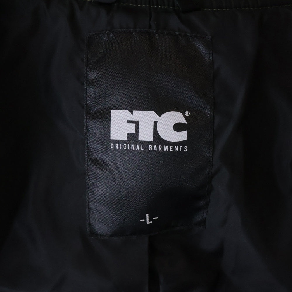 FTC(エフシーティー) 19AW QUILTED WORK JACKET ロリータ キルティング バッグプリント ワークジャケット カーキ FTC019AWJ08