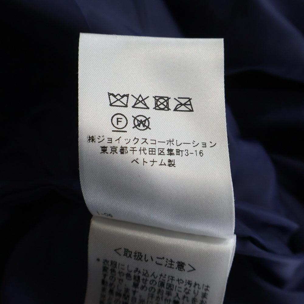 Paul Smith(ポールスミス) 22AW ダブルジップ ストライプポイント フードパテッド ブルゾンジャケット ネイビー 223175612XB