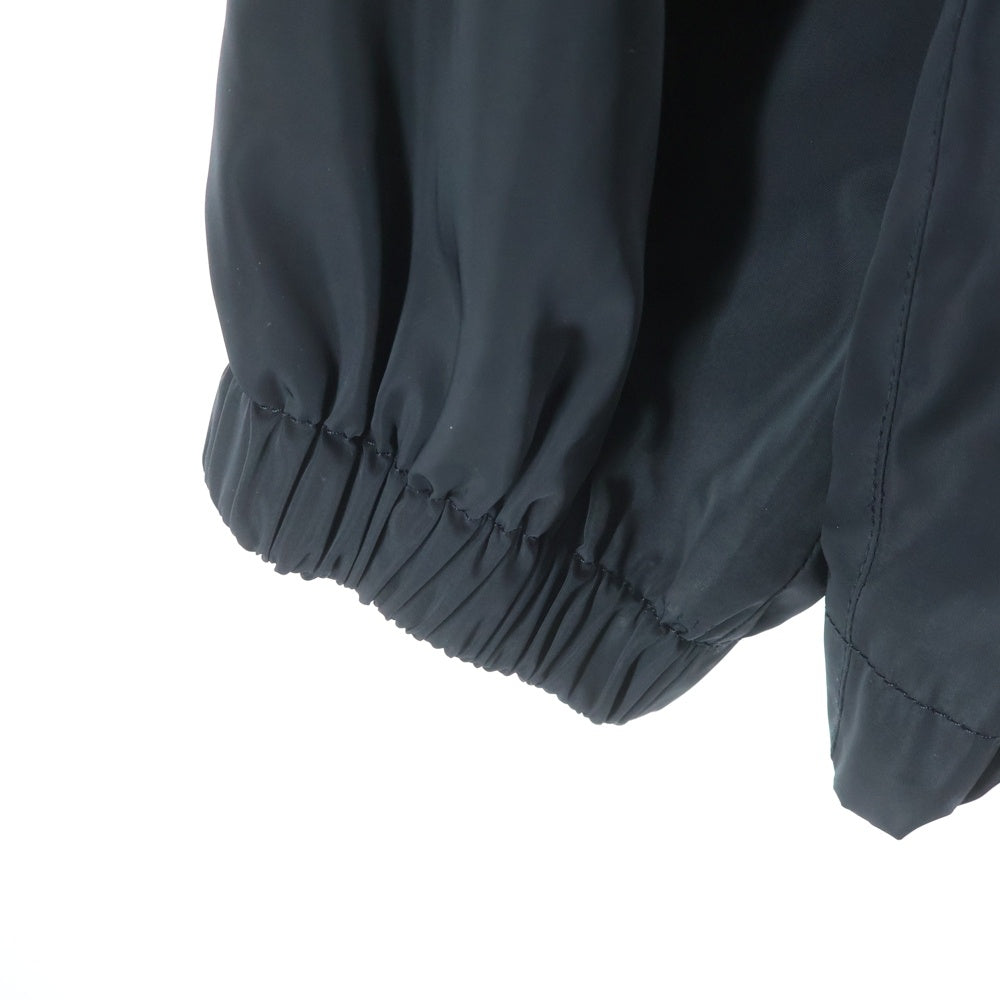 VERSACE(ヴェルサーチ) Tresor De La Mer Full Zip Track Jacket トレゾールドゥラメール ナイロン トラックジャケット ブラック A89028 1F00977