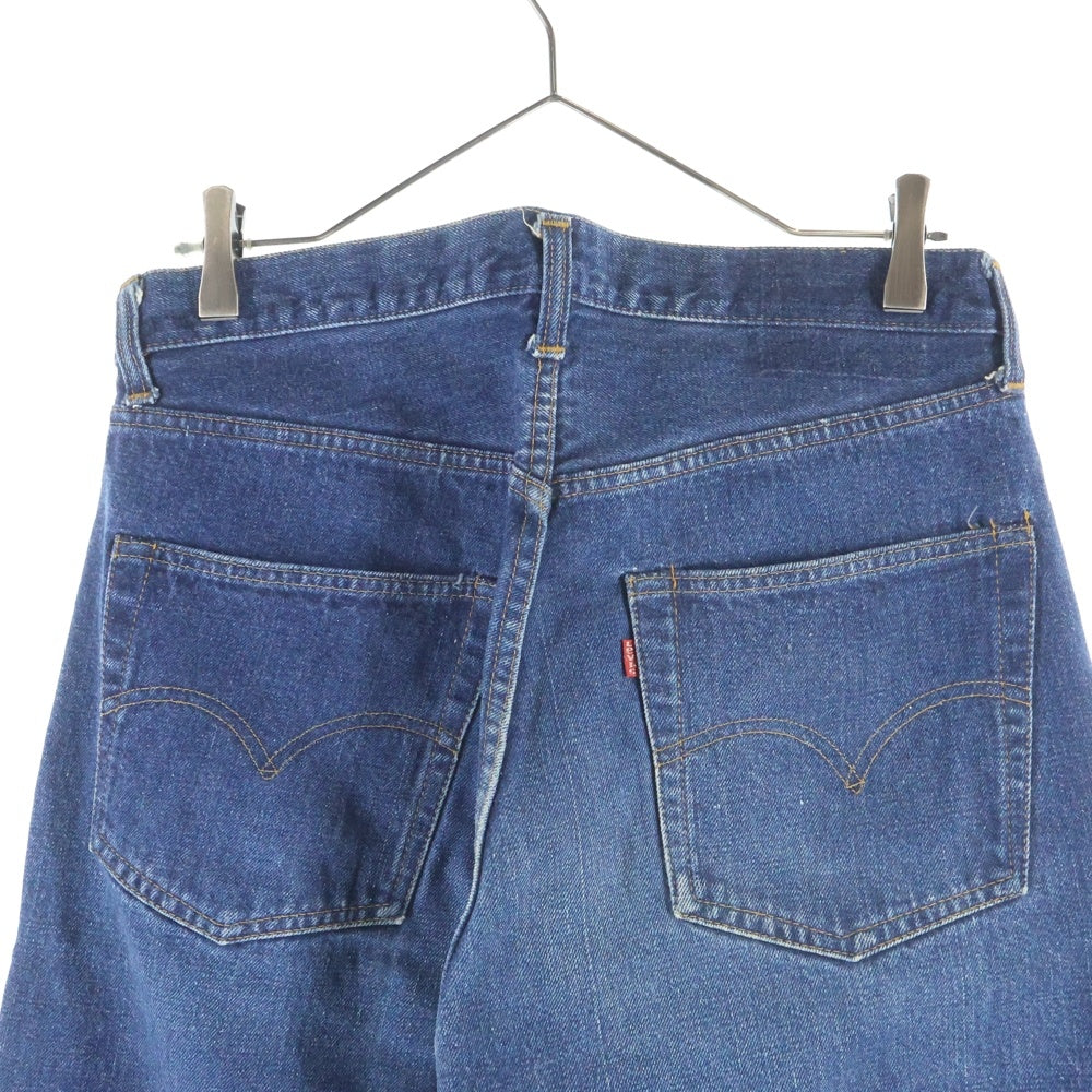 Levi's(リーバイス) 70S VINTAGE 501 66前期 スモールe 両面タブ 均等V ボタン裏6 ボタンフライ ストレートデニムパンツ インディゴ