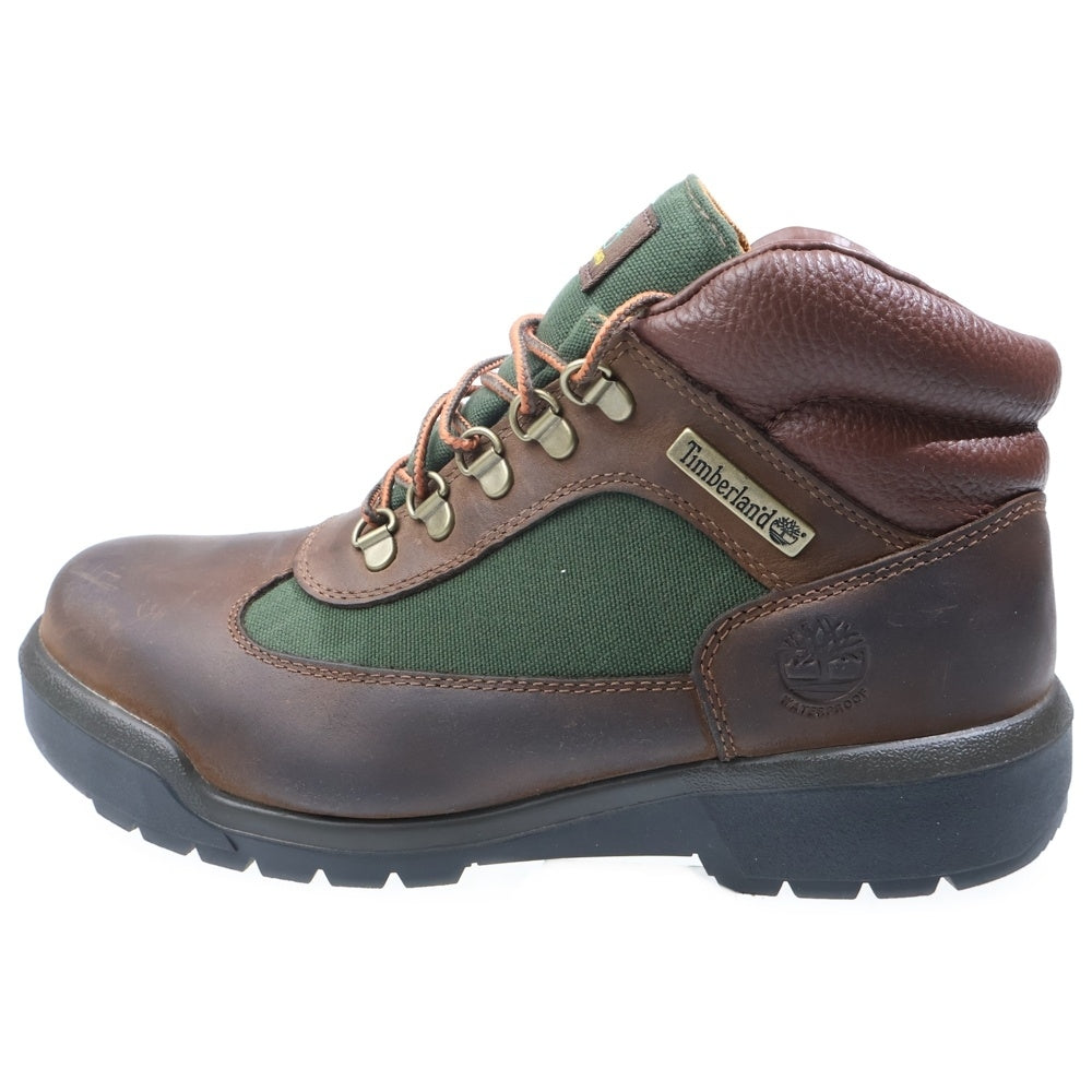 Timberland(ティンバーランド) FIELD Boots F/L WP ウォータープルーフ フィールド レースアップブーツ ブラウン 8.5cm/26.5cm TB1A18A6D47