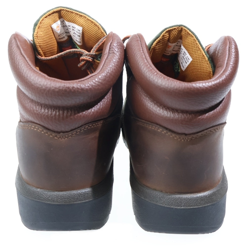 Timberland(ティンバーランド) FIELD Boots F/L WP ウォータープルーフ フィールド レースアップブーツ ブラウン 8.5cm/26.5cm TB1A18A6D47
