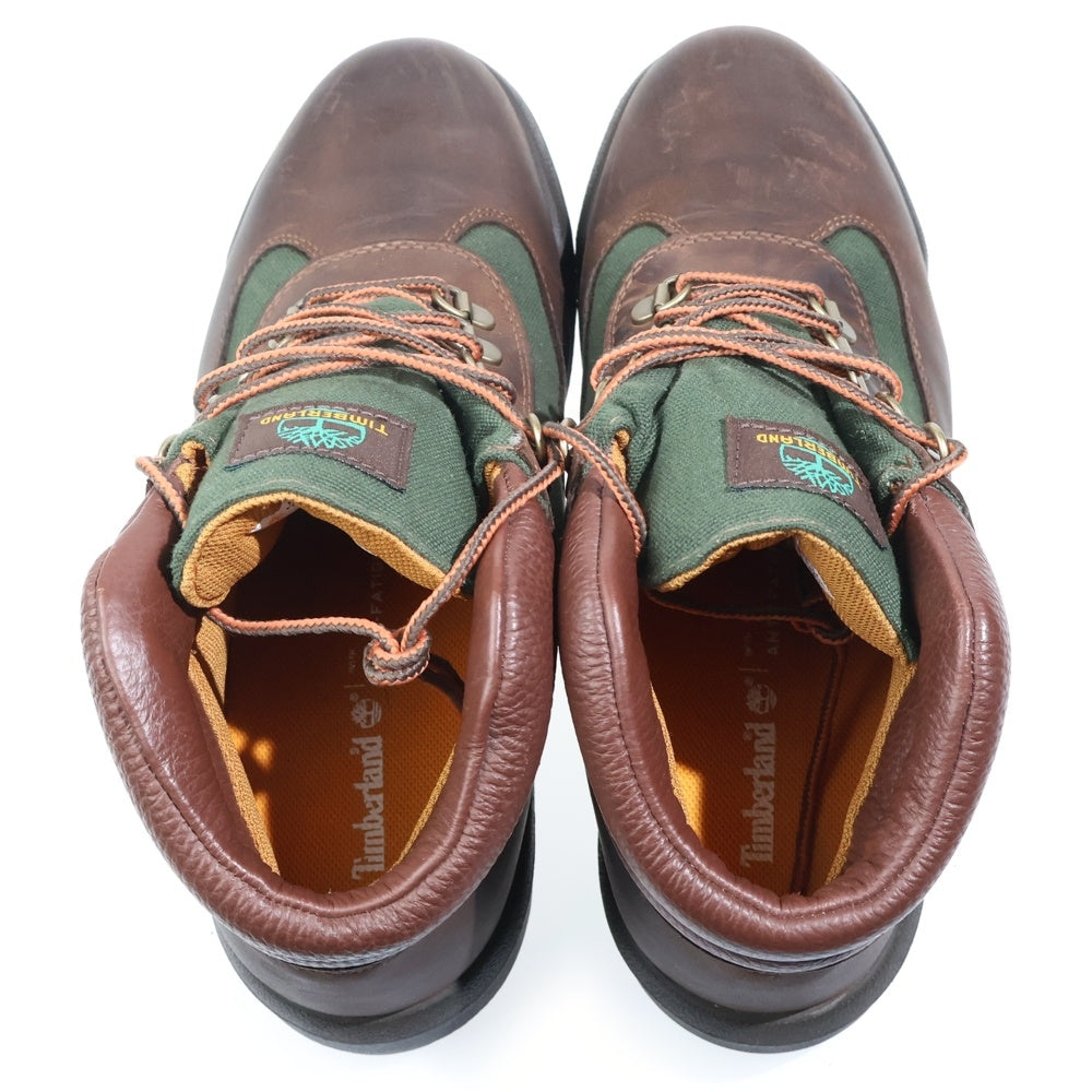 Timberland(ティンバーランド) FIELD Boots F/L WP ウォータープルーフ フィールド レースアップブーツ ブラウン 8.5cm/26.5cm TB1A18A6D47