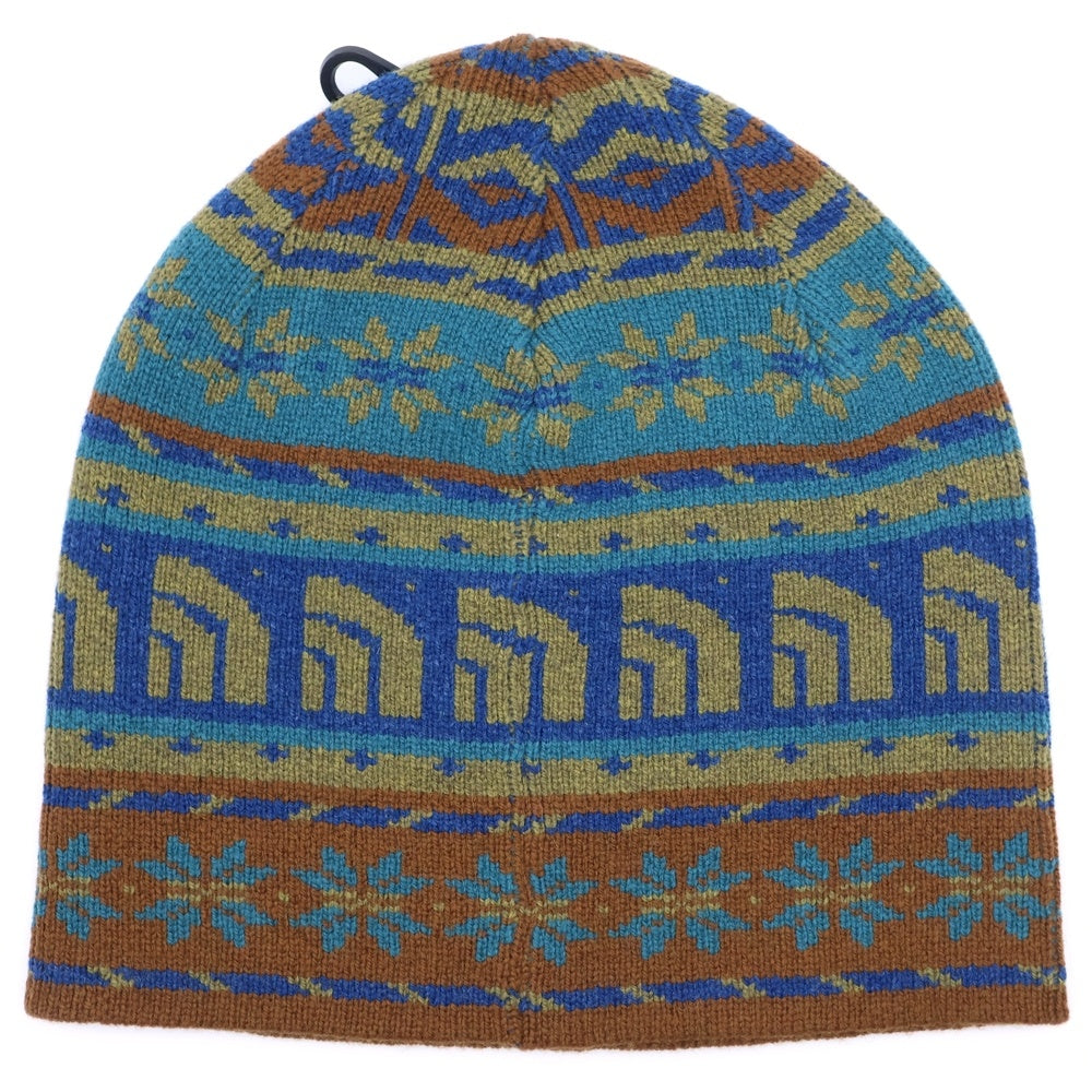 【美品】  SUPREME / シュプリーム | 2022AW | × THE NORTH FACE ノースフェイスコラボTS FAIRE ISLE BEANIE ビーニー ニットキャップ | OS | ブラック | メンズ SUPREME(シュプリーム) 22AW ×THE NORTH FACE TS Fair Isle Beanie