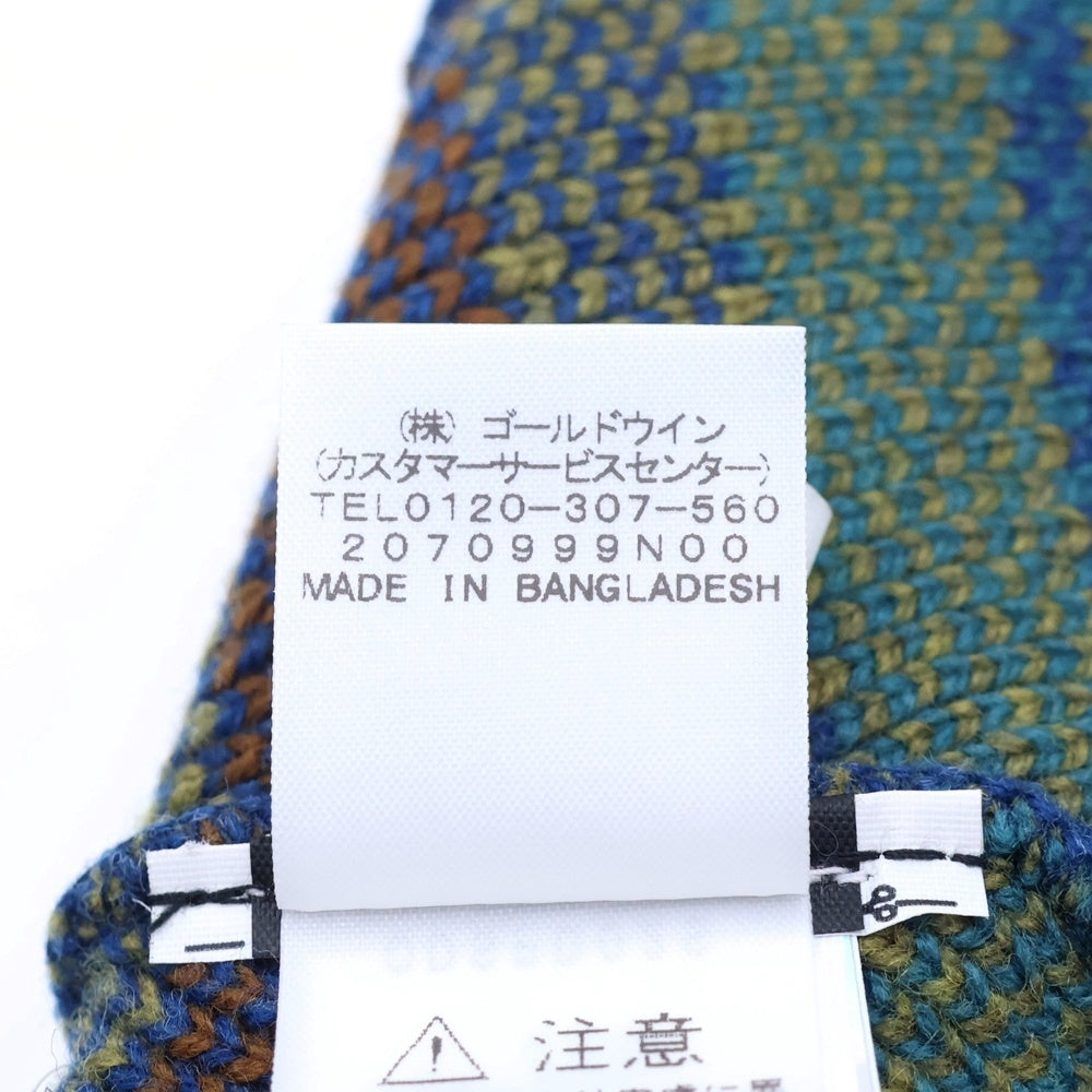 SUPREME(シュプリーム) 22AW ×THE NORTH FACE TS Fair Isle Beanie ロゴ フェアアイルビーニー ニットキャップ マルチ