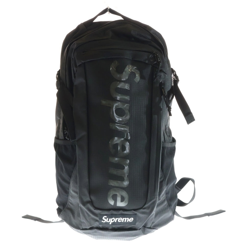 SUPREME(シュプリーム) 21SS Backpack ロゴ ナイロン バックパック リュック ブラック