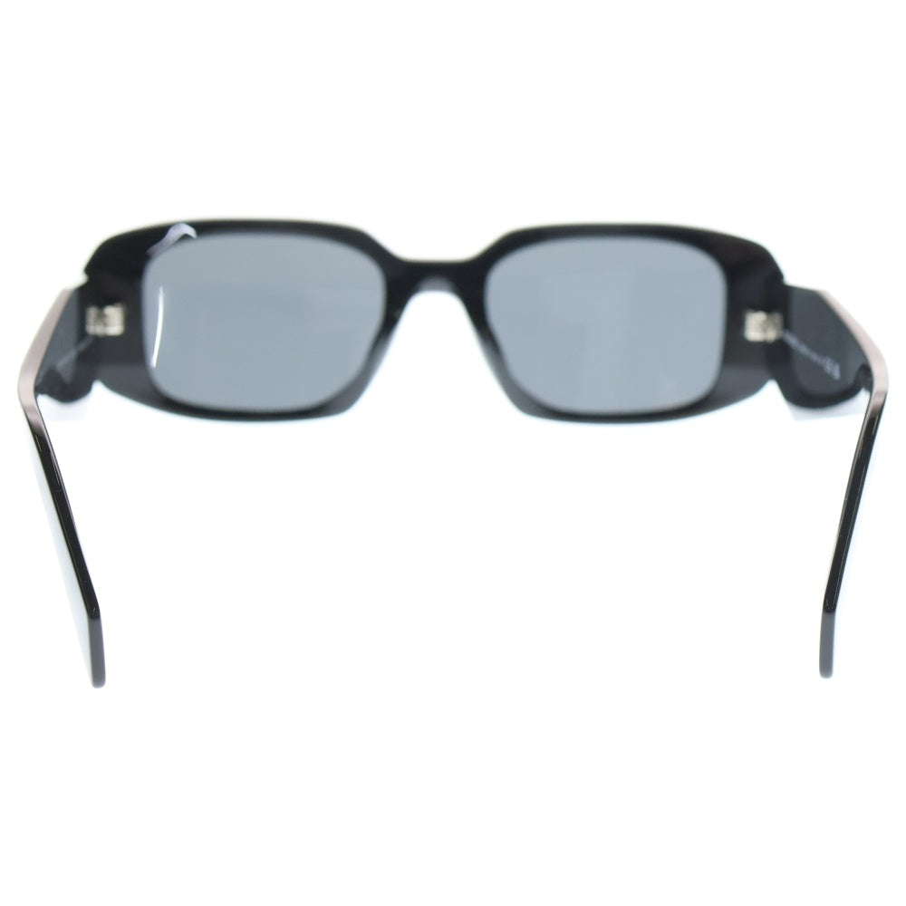 PRADA(プラダ) Symbole Sunglasses シンボル サイドロゴ スクエアシェイプ UVフレーム サングラス ブラック SPR17W-F